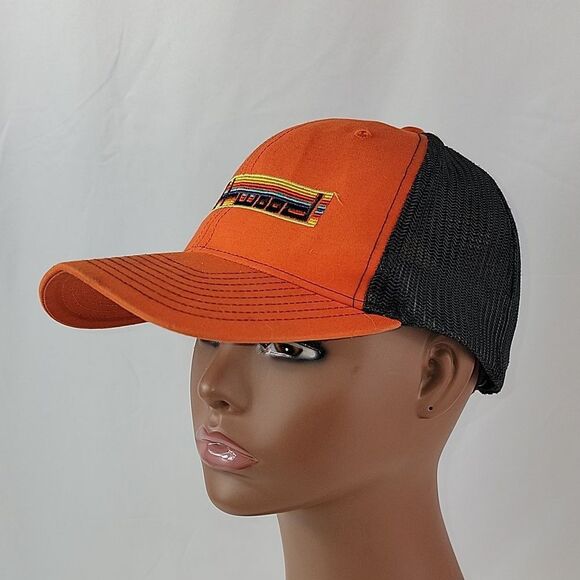 Driftwood by Richardson Orange Logo Men's Hats - Picture 1 of 10